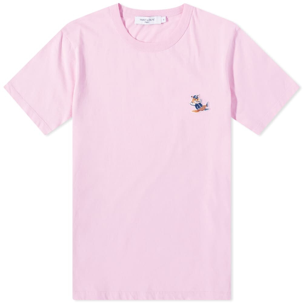 

Футболка Maison Kitsune Dressed Fox Patch Classic Tee, Розовый