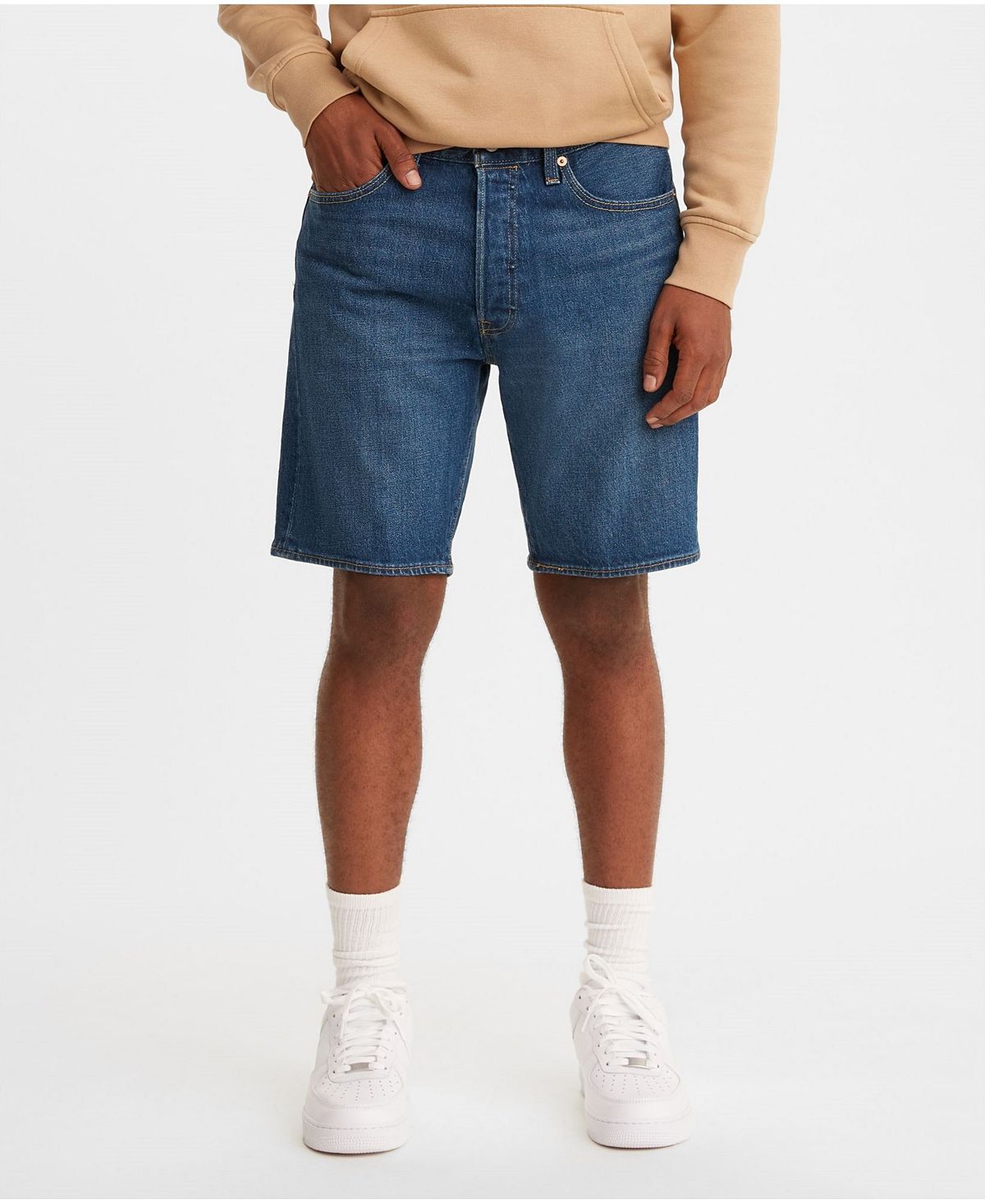Мужские эластичные джинсовые шорты 501 original с подолом Levis, мульти –  купить из-за границы через сервис «CDEK.Shopping»