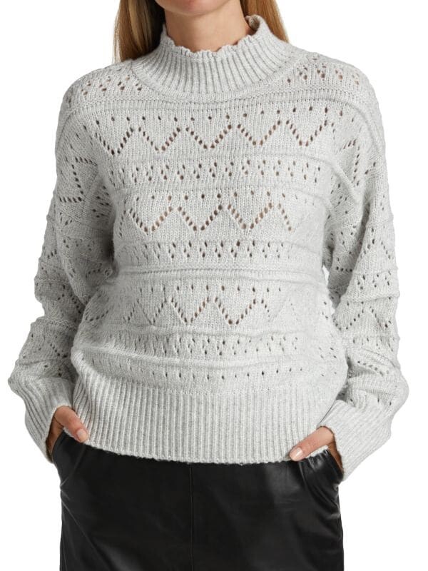 

Пуантель водолазка свитер Design History Light grey