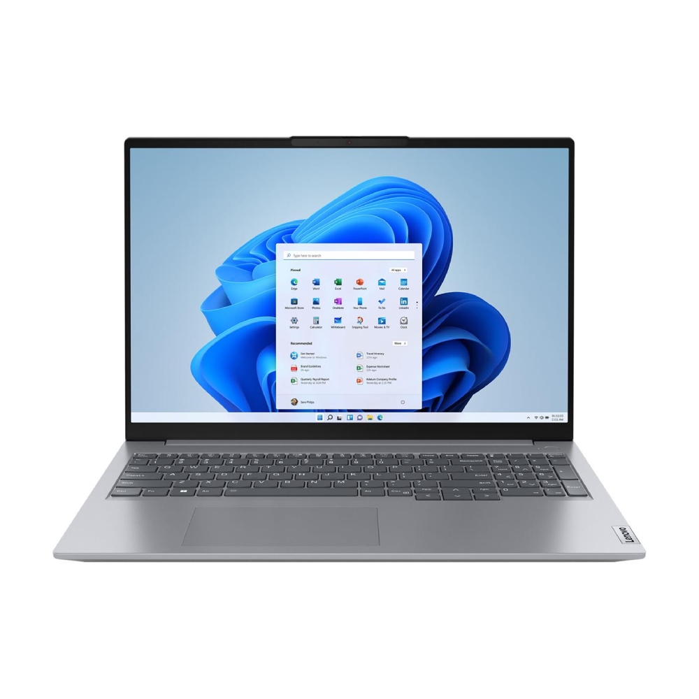 Ноутбук Lenovo ThinkBook 16 G6 ABP, 16, 8 ГБ/256 ГБ, R5-7530U, AMD Radeon, серый, английская клавиатура ноутбук lenovo ideapad flex 5 16 16 гб 512 гб r5 7530u amd radeon серый английская клавиатура