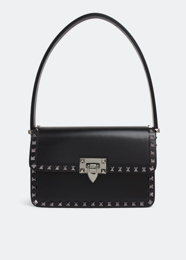 цена Сумка VALENTINO GARAVANI Rockstud shoulder bag, черный