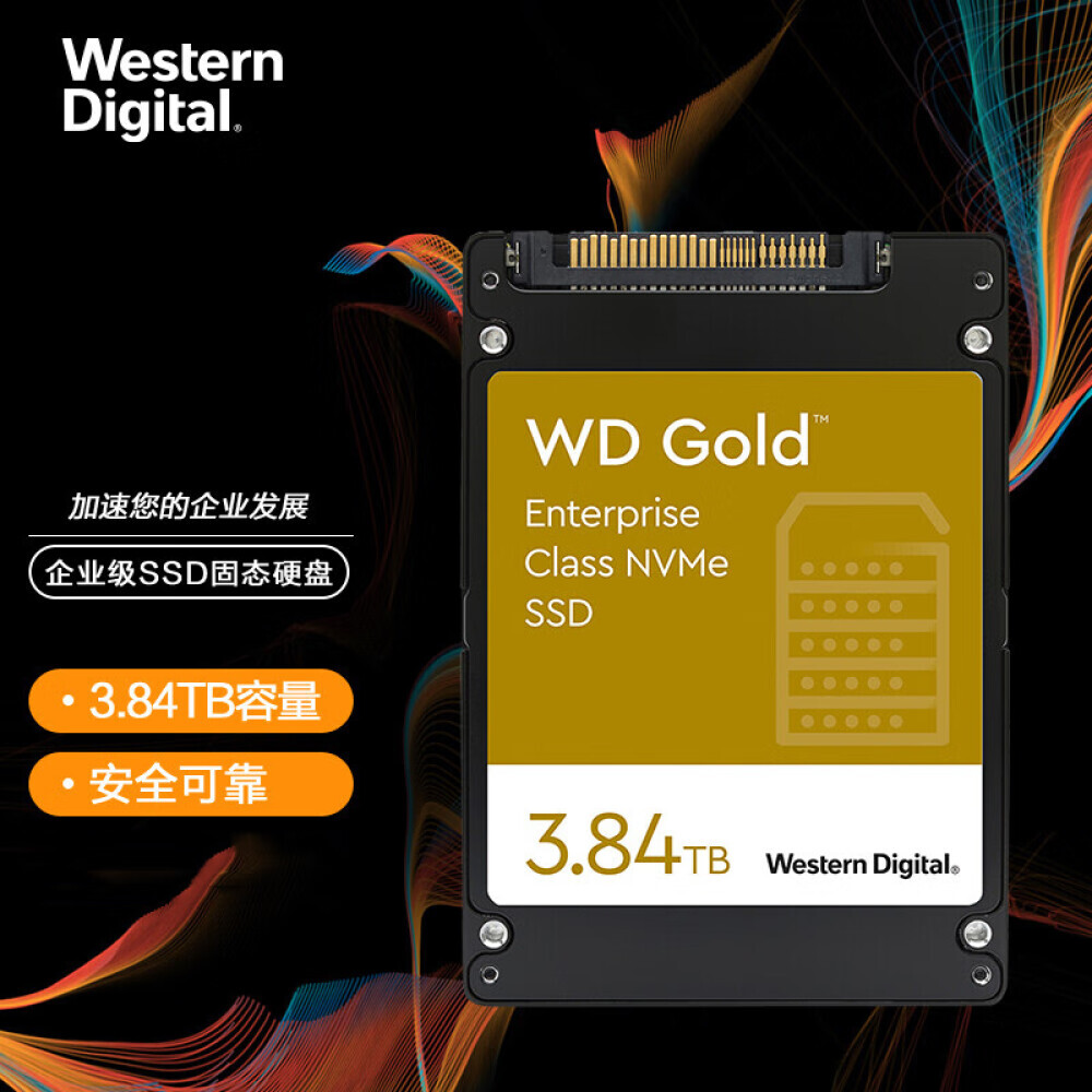 

SSD-накопитель Western Digital Enterprise Gold 3,84ТБ