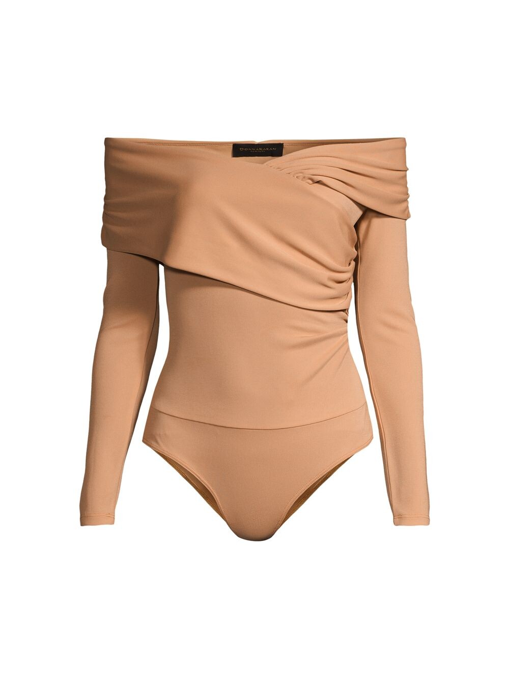 

Боди из крепового джерси с запахом Donna Karan New York