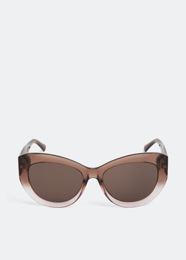 

Солнечные очки JIMMY CHOO Xena sunglasses, коричневый
