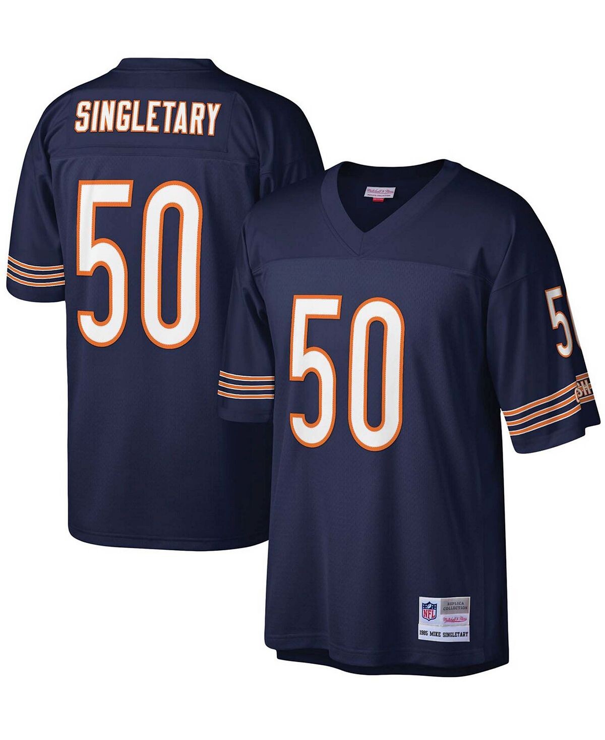 

Футболка Mitchell & Ness singletary chicago bears legacy, синий