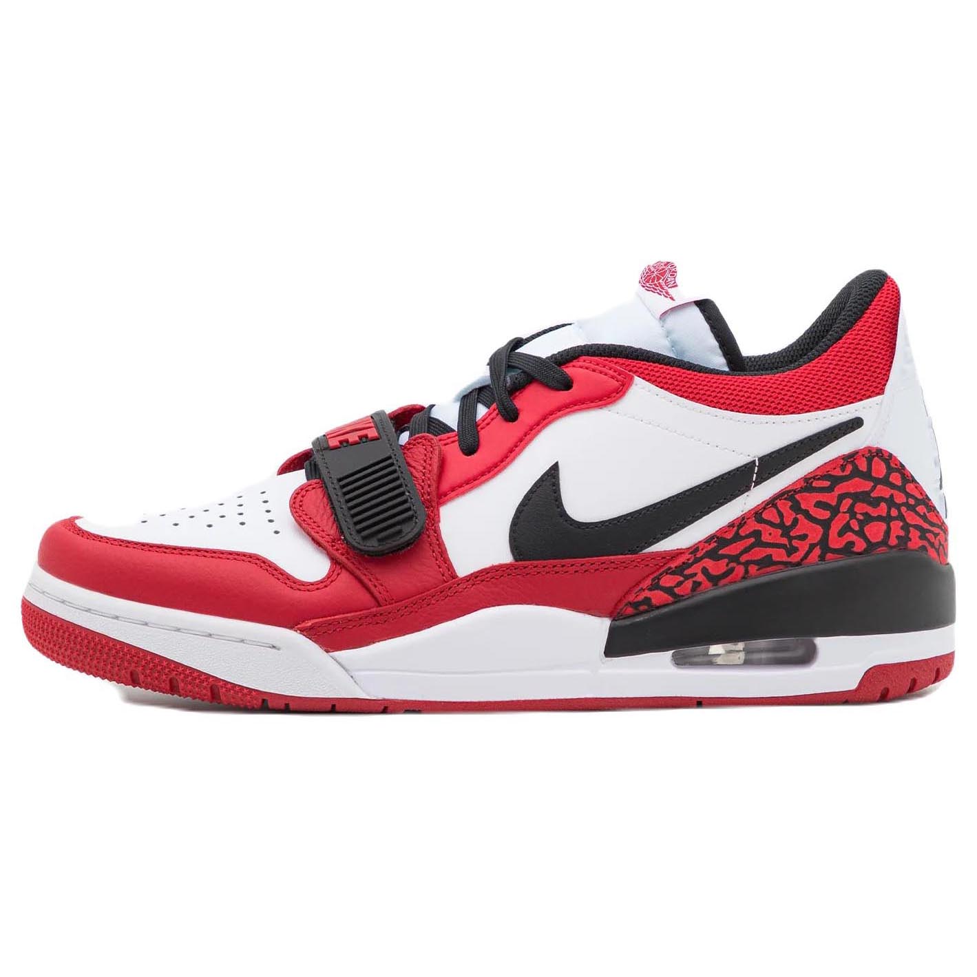 Кроссовки Nike Air Jordan Air Legacy 312 Chicago Red, белый/красный фотографии