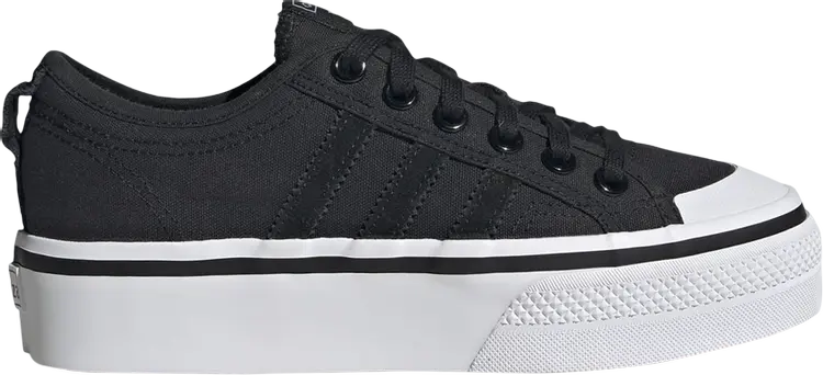

Кроссовки Adidas Wmns Nizza Platform 'Black White', черный