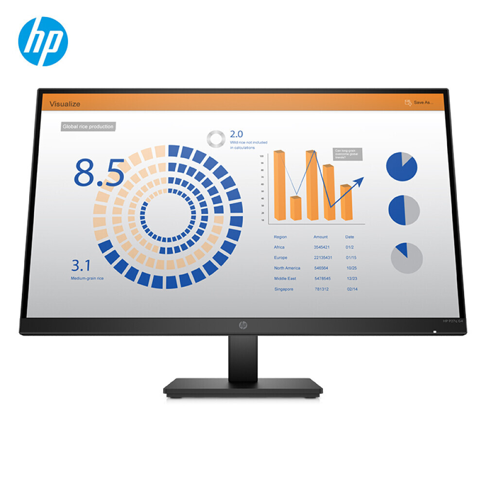 

Монитор HP P27Q G4 27" 2K IPS