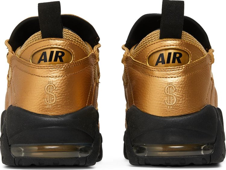 Nike air more 2025 money metallic gold