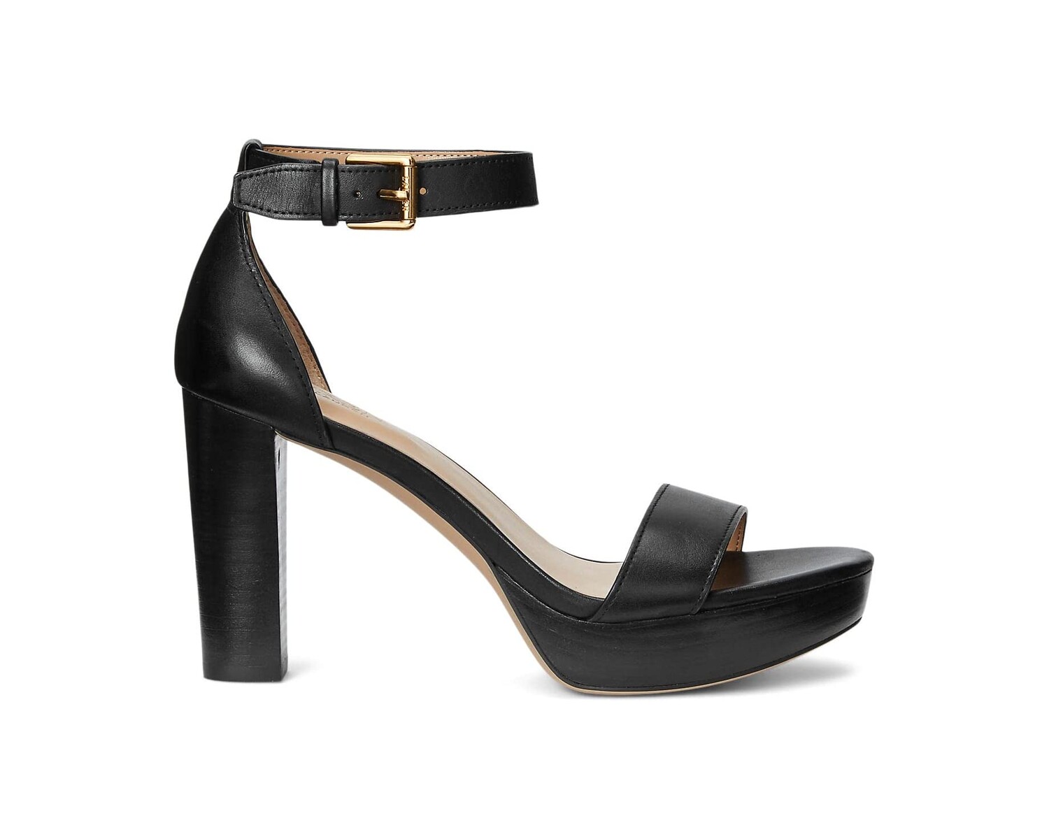 

Туфли на каблуках Sylvia Sandal LAUREN Ralph Lauren, черный
