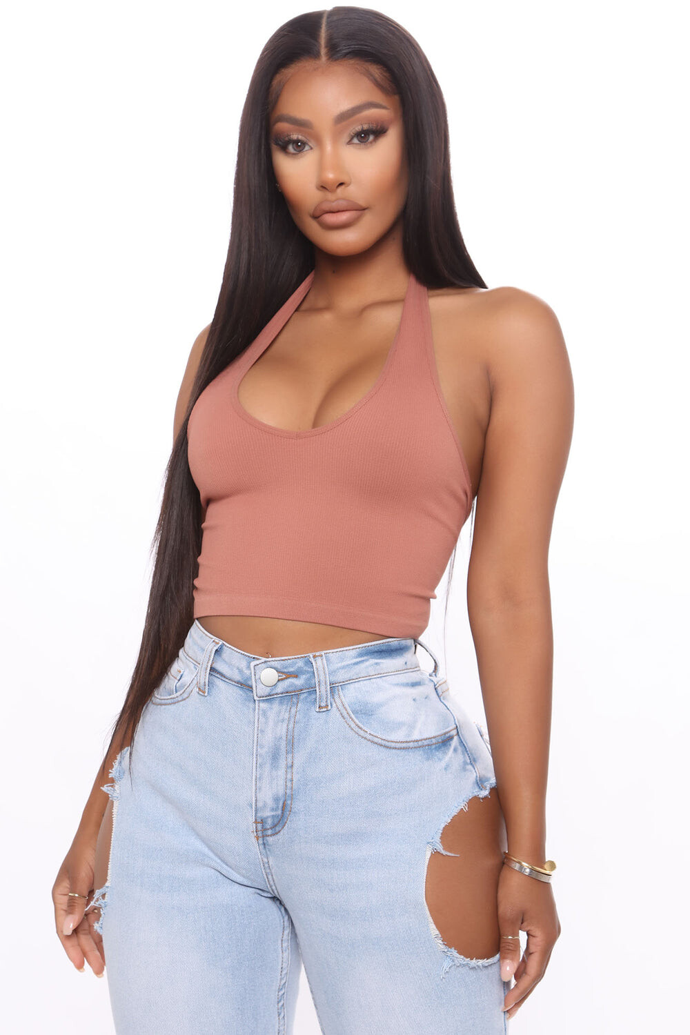 

Топ Fashion Nova ST61700, лиловый
