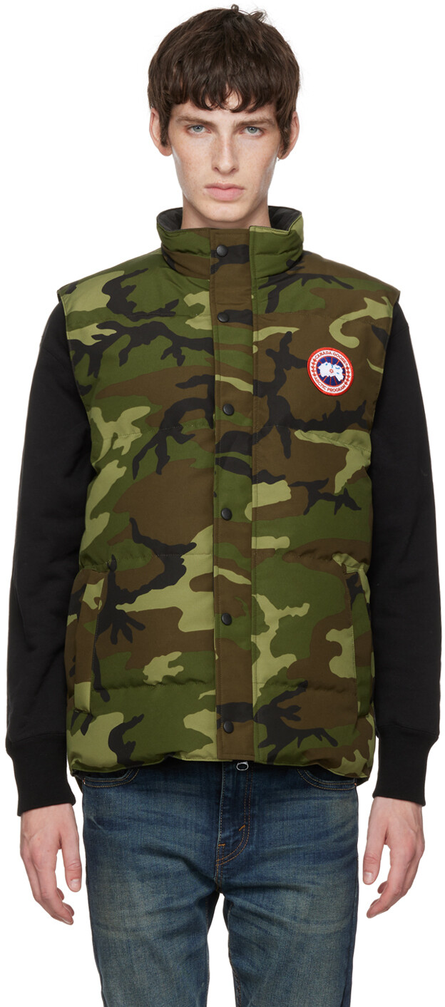 Canada goose vest outlet army