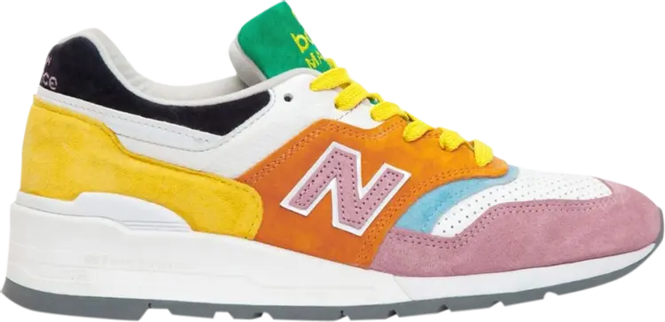 

Кроссовки New Balance STAUD x Wmns 997 Made in USA 'Multi-Color', белый