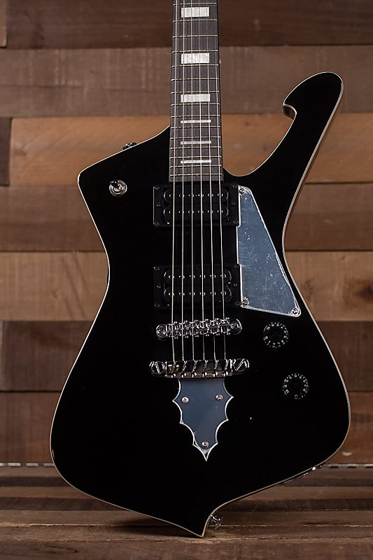 

Ibanez Paul Stanley Signature Black Guitar Ibanez Paul Stanley Signature 6str Electric Guitar (22.2" scale) - Black