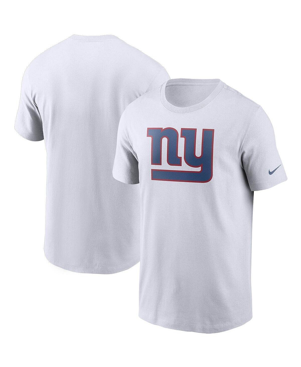 

Мужская белая футболка с логотипом new york giants primary Nike, белый