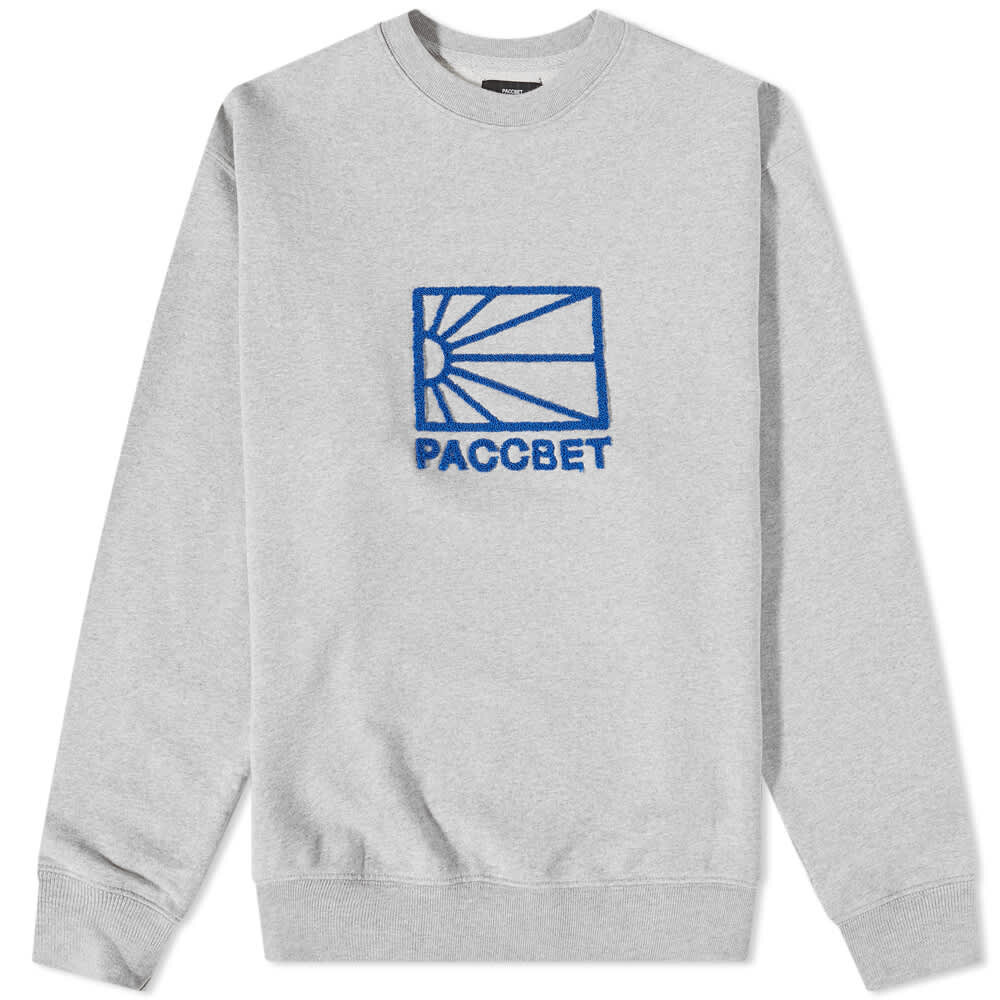 

Толстовка PACCBET Logo Crew Sweat, Серый