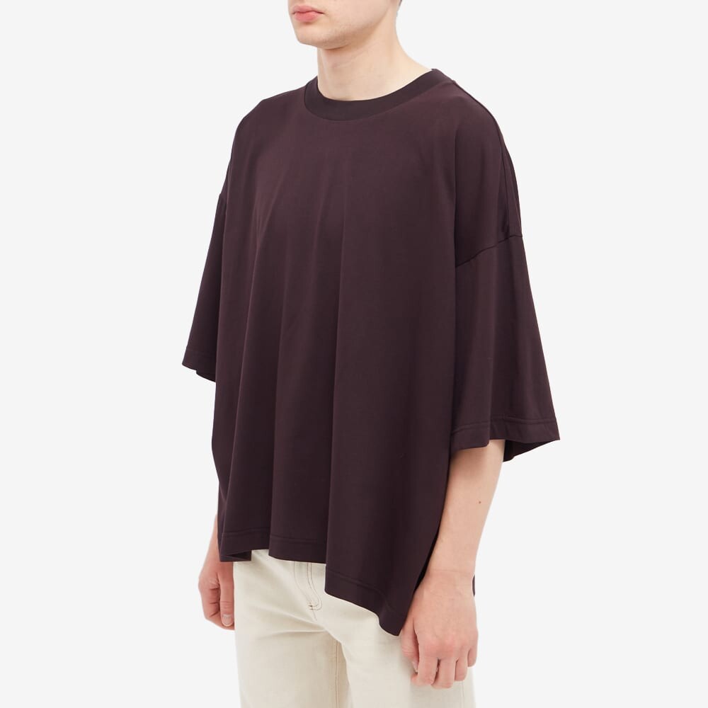

Футболка Studio Nicholson Easy Fit Logo Tee, Коричневый