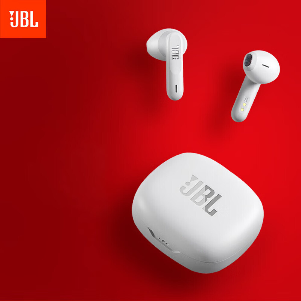 

Беспроводные наушники JBL Wave Flex с защитой от пота и шумоподавлением, белый