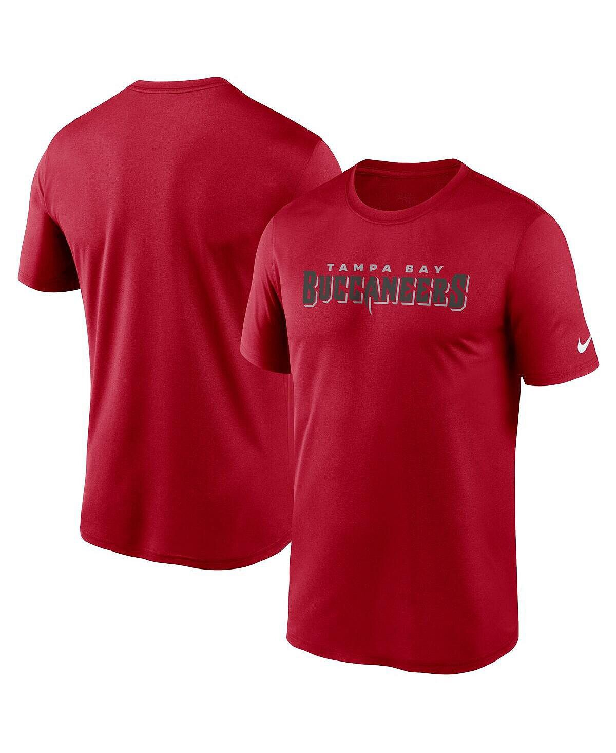 

Футболка Nike Tampa Bay Buccaneers Wordmark Legend Size 3XL, красный