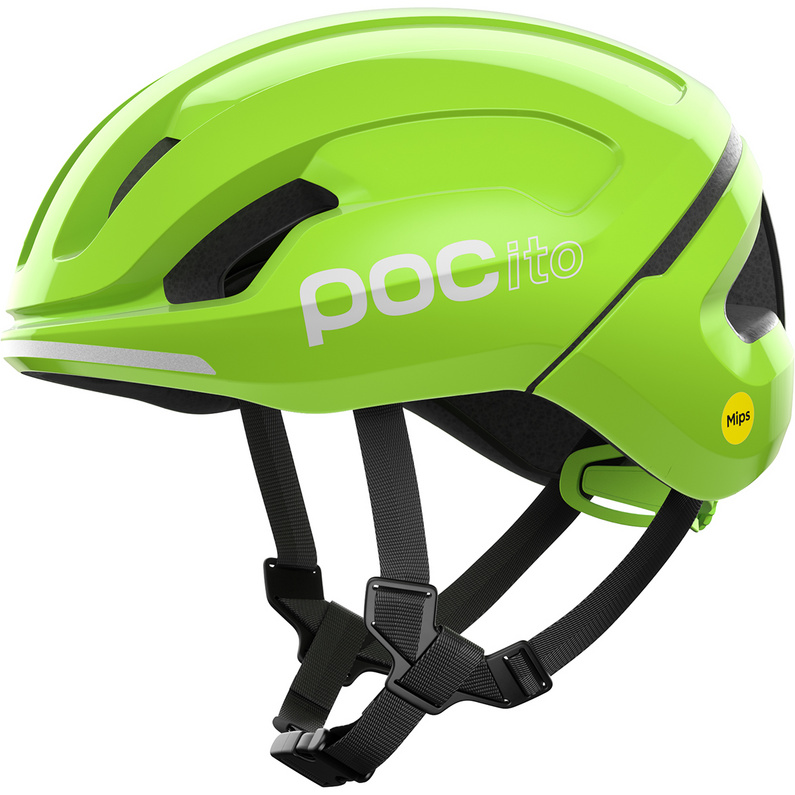 Детский велосипедный шлем POCito Omne MIPS POC, зеленый гудок велосипедный stern car розовый размер без размера