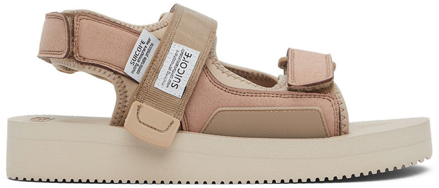 

Бежевые сандалии WAS-V Suicoke