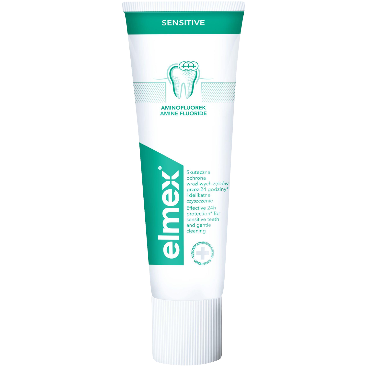 Elmex Sensitive зубная паста, 75 мл зубная паста elmex tp elmex sensitive plus 75ml 75 мл
