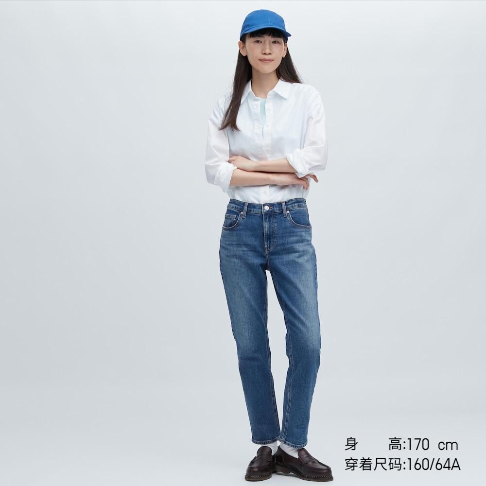 

Брюки повседневные Uniqlo, синий