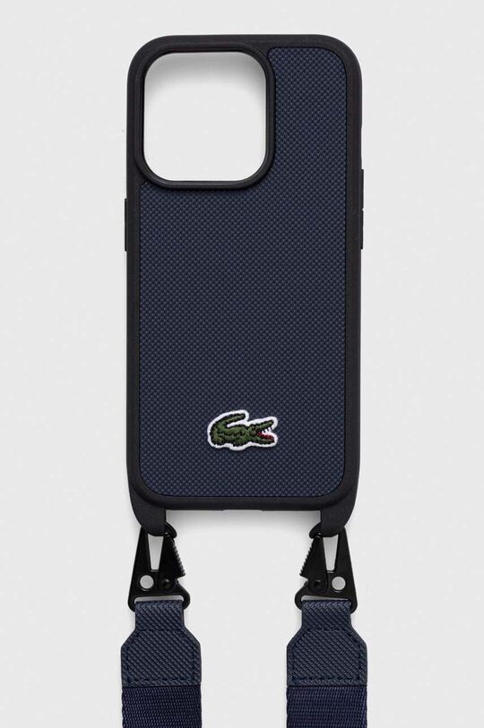 

Чехол для iPhone 15 Pro 6,1" Lacoste, темно-синий