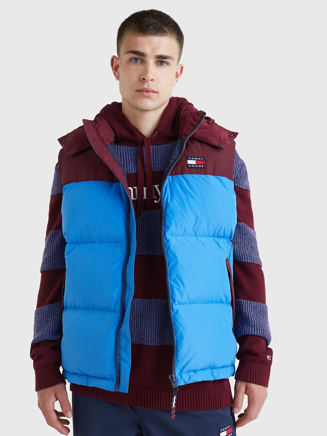 

Жилет с капюшоном alaska Tommy Hilfiger, завораживающий синий / мульти