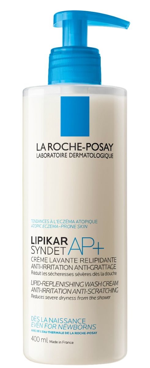 La Roche-Posay Lipikar Syndet AP+ крем для мытья тела, 400 ml