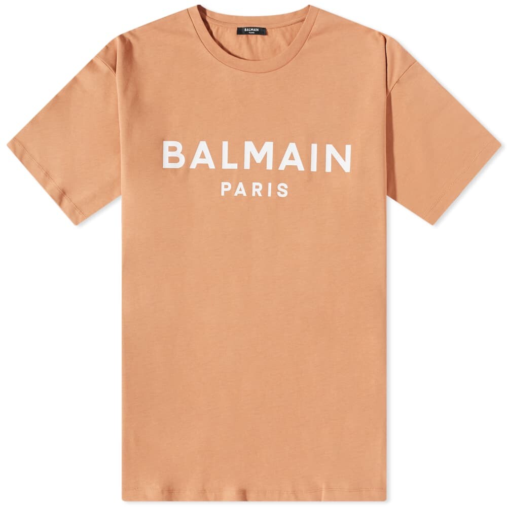 

Футболка Balmain Paris Logo Tee
