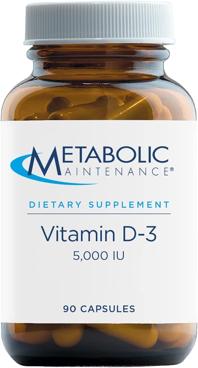 Витамин D-3 для поддержания метаболизма, 5000 МЕ — 90 капсул