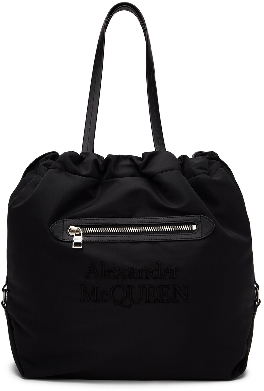 

Черная большая сумка The Bundle Alexander McQueen