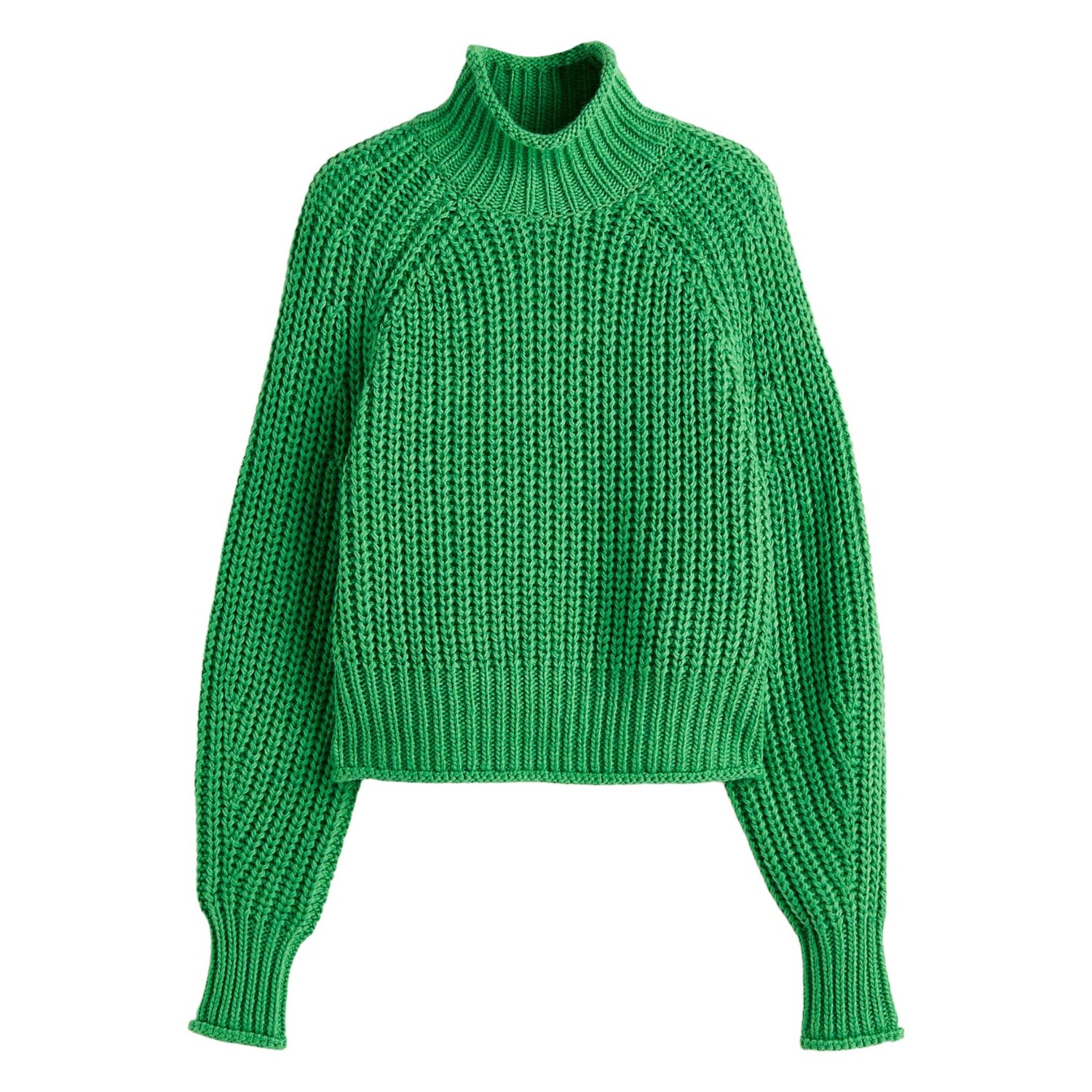 

Свитер H&M Knit, зеленый