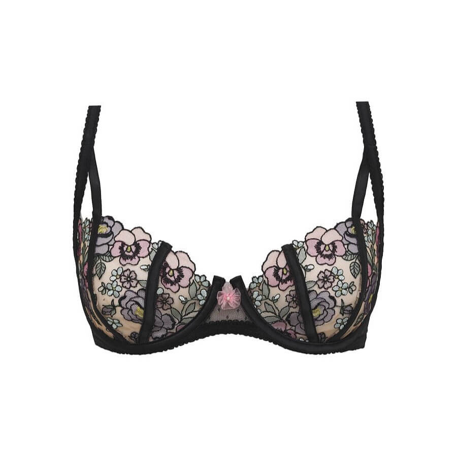 

Бюстгальтер на косточках For Love & Lemons Clara, черный