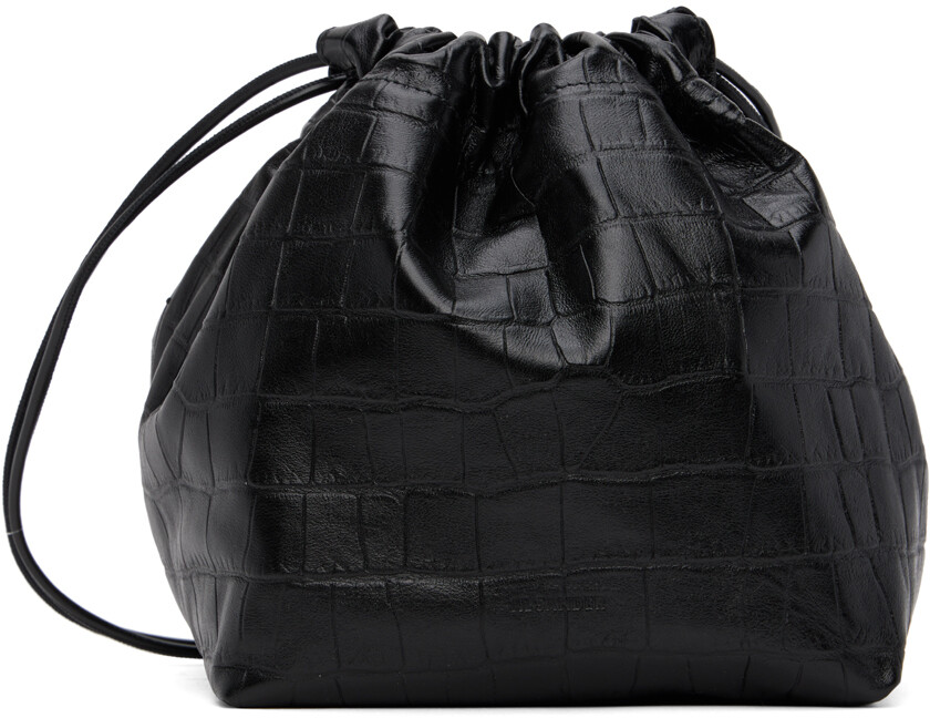 

Черная сумка для пельменей Jil Sander, Черный