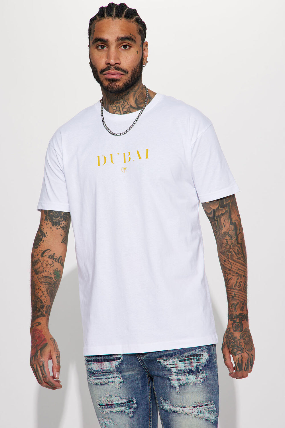

Футболка Fashion Nova SPDN2170M, белый