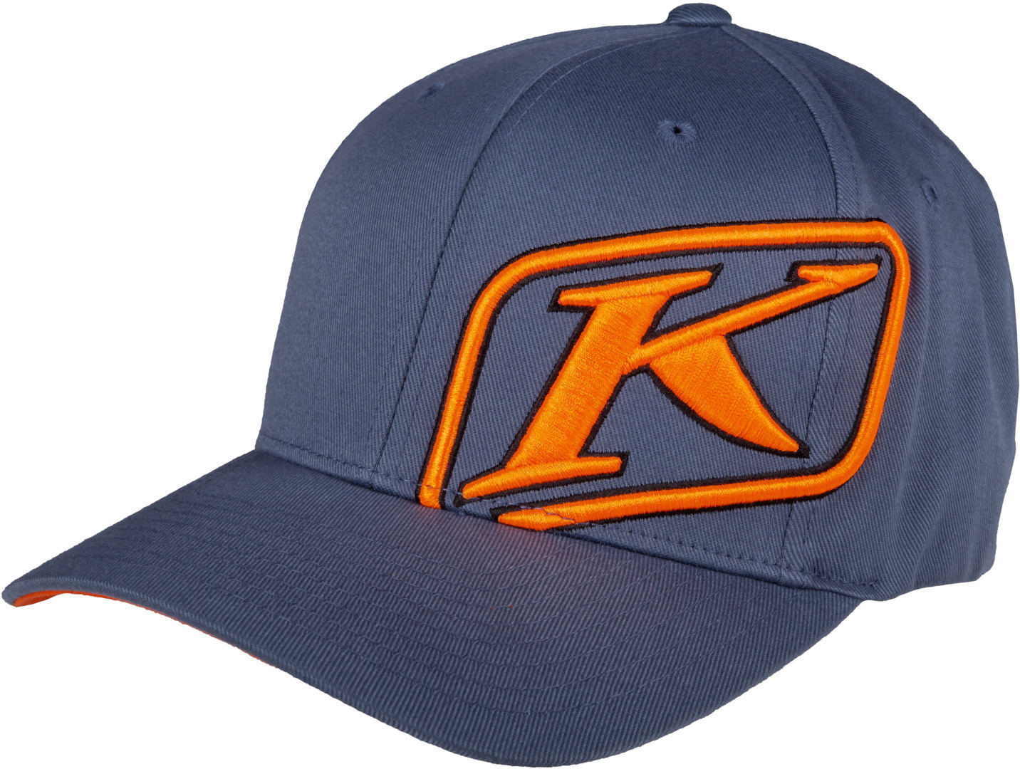 Кепка Klim Rider Flexfit, серо-оранжевая кепка alpinestars data сине оранжевая