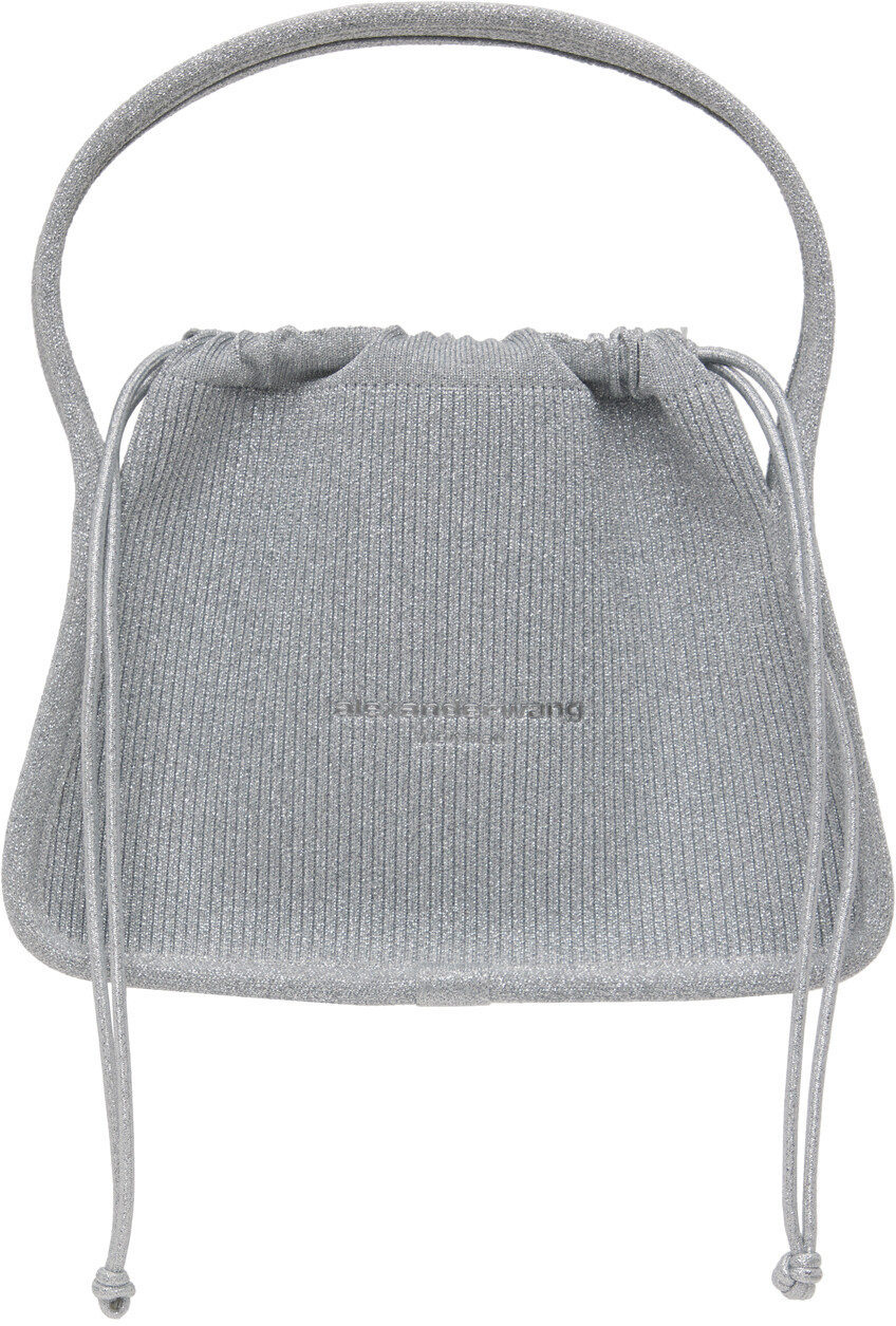 

Серебряная маленькая сумка Ryan Alexander Wang