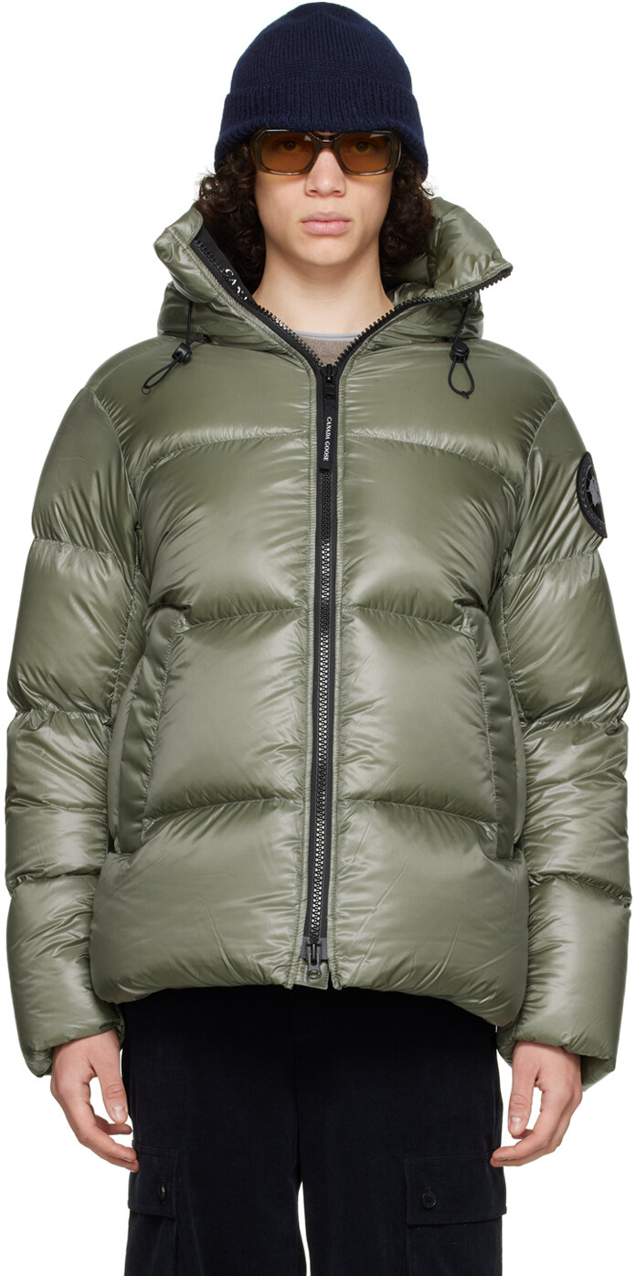 

Зеленый пуховик Crofton Canada Goose