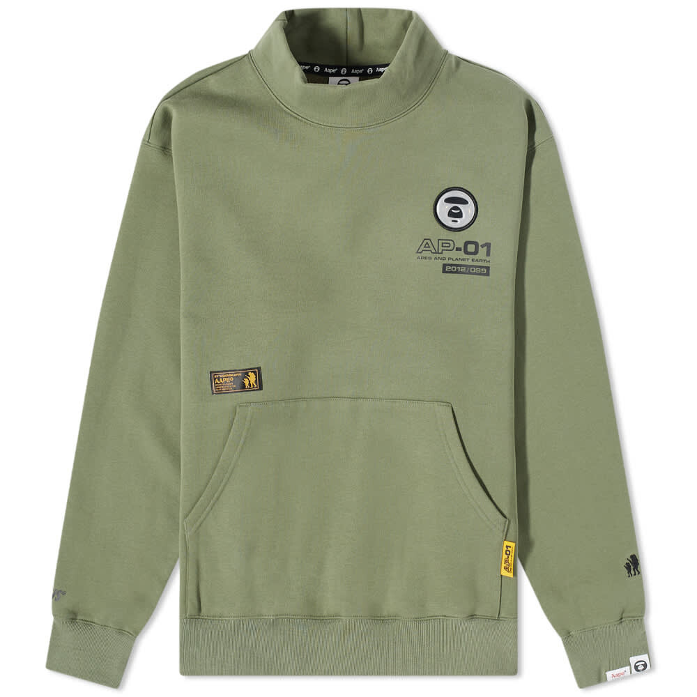 

Толстовка AAPE Mock Neck Sweat