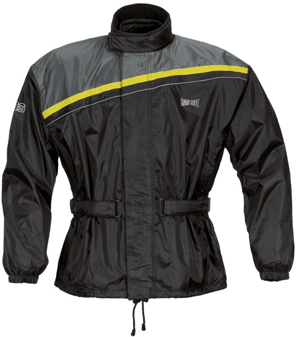 Куртка водонепроницаемая GMS Douglas мотоциклетная, черный/серый/желтый водонепроницаемая куртка для мотокросса rrx fxr черный серый желтый