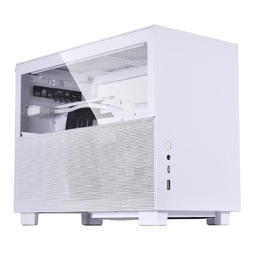 

Корпус Lian Li Q58, Mini-Tower, G99.Q58W4.00, белый