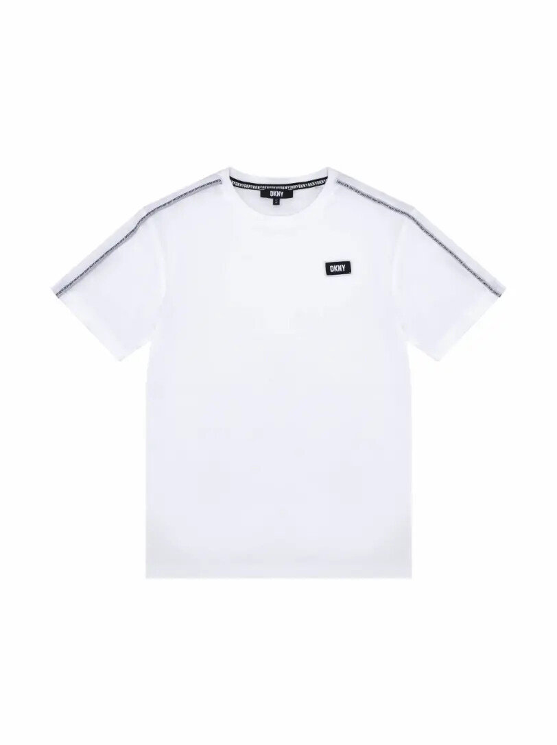 

Хлопковая футболка с логотипом DKNY