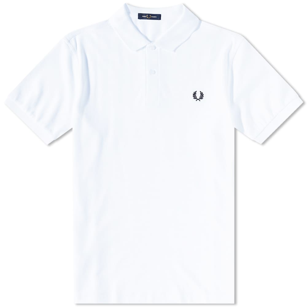 Футболка Fred Perry Slim Fit Plain Polo кроссовки b721 leather fred perry цвет white 2