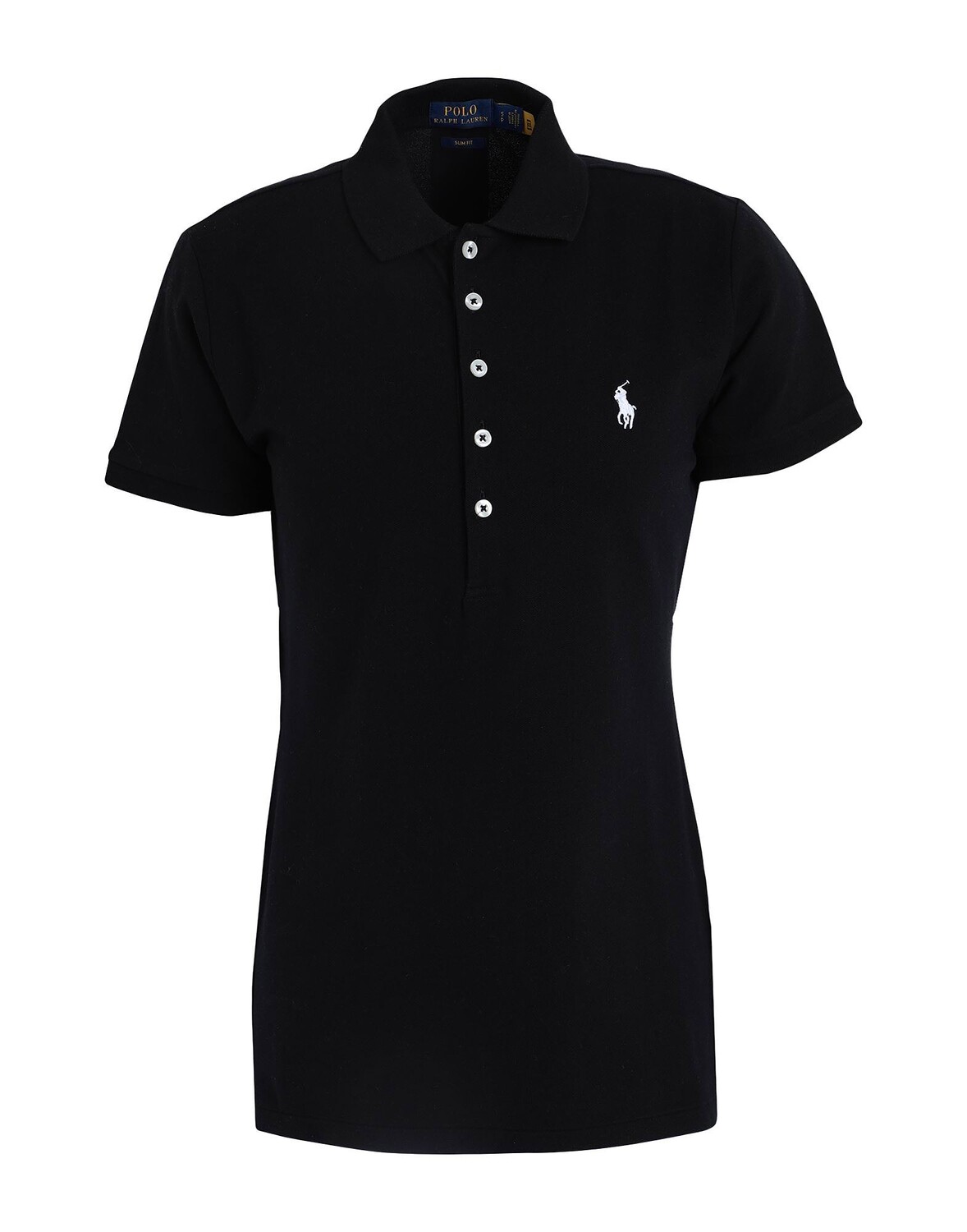 

Футболка-поло Polo Ralph Lauren Slim Fit Stretch, черный