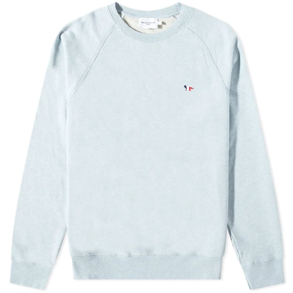 

Толстовка Maison Kitsune Tricolor Fox Patch Adjusted Sweatshirt, Серый