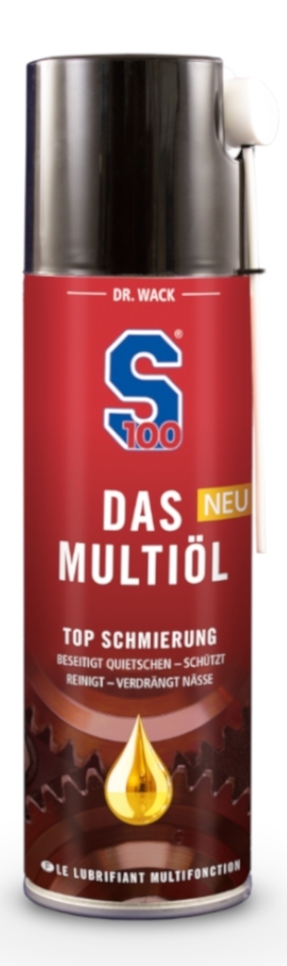 Спрей S100 DAS Multiöl многофункциональный, 300 мл спрей nigrin антизапотеватель 300 мл