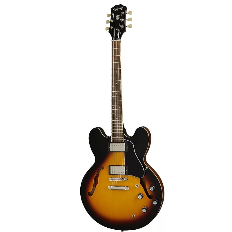 

Винтажная электрогитара Epiphone ES-335 Sunburst ES-335 Vintage Sunburst Electric Guitar