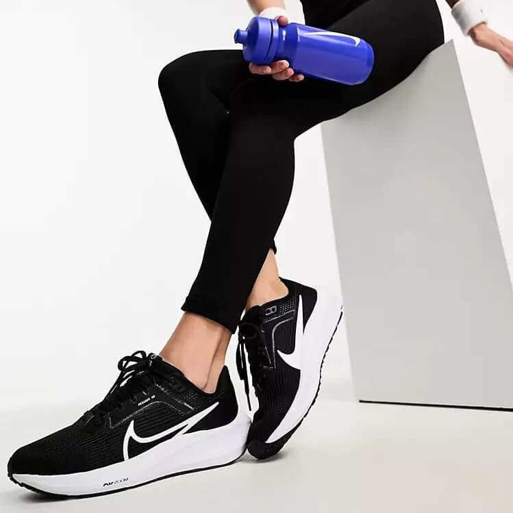 Кроссовки Nike Running Air Zoom Pegasus, черный кроссовки nike zoom air fire серый